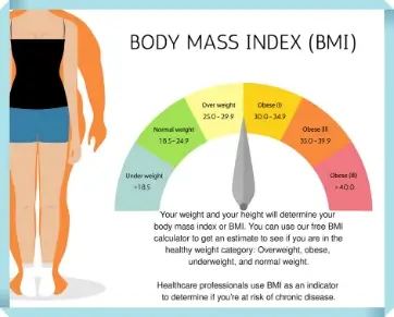 BMI 측정표